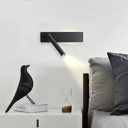 6W Led Wall Lamp Reading Light For Bedroom